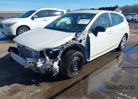 2022 Subaru Impreza Base 5-Door from USA, damaged, VIN 4S3GTAB67N3704876